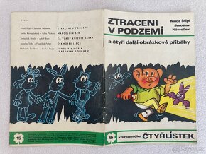 Čtyřlístek č. 15 Ztraceni v podzemí - krásný stav - 2