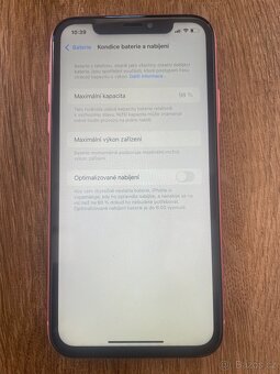 iPhone XR 64GB Coral – 98 % baterie – bez Face ID - 2