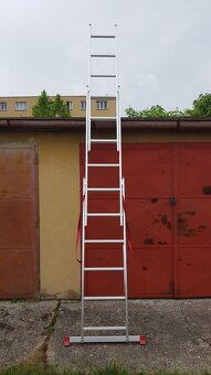 Hliníkový žebřík 3x6 multifunkční 6 v 1 Parkside - 2