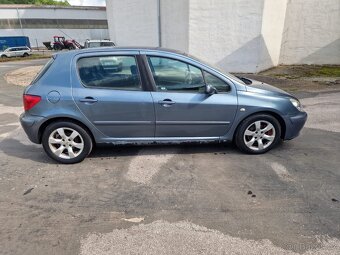 Peugeot 307GT 2.0hdi 100kw, super výbava, anatomické sedačky - 2