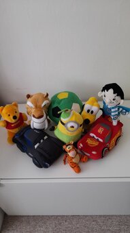 Auta Cars a další plyšové hračky - 2