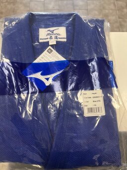 Judo kimono modré MIZUNO velikost 170 - 2