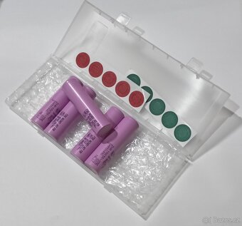 Blistr 5ks baterie Li-ion SAMSUNG INR18650-35E 8A/13A NOVÉ - 2