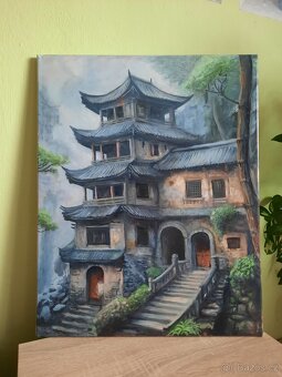 Obraz Japonsko "Starý dům" - 2