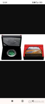 Stříbrná mince 5oz, 100 výročí Transsibiřské magistrály - 2