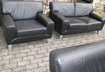 Kožená sedací souprava - 2
