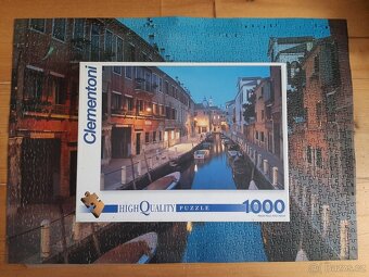 Puzzle Clementoni, Benátky, 1 000 dílků - 2