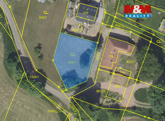 Prodej pozemku k bydlení, 586 m², Bystřice - 2