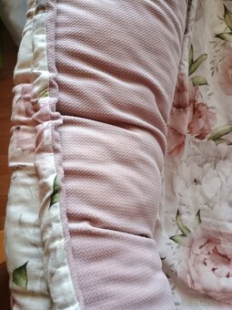 Nové hnízdečko pro miminko+ zavinovačka + mantinel - 2