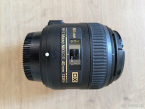 Objektiv Nikon AF-S DX Micro Nikkor 40mm f/2.8G - 2