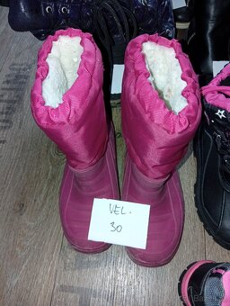 dětské boty zimní vel.29-33 3+1zdarma - 2