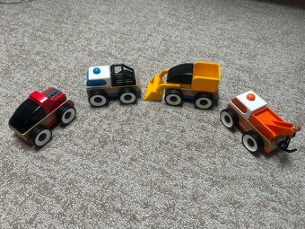 IKEA dřevěná auta Lillabo - 2