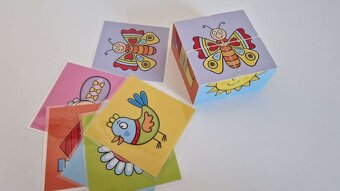 Dřevěné kostky pro nejmenší - 2