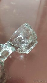 Slánka - lisované čiré sklo - 2