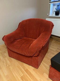 Rohová sedací souprava s křeslem - 2