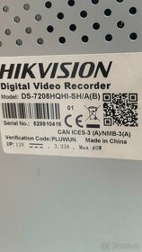 HD kamera Hikvision DS-7208HQHI-SH/A - 2