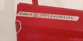 Fabia III PP dveře - 2