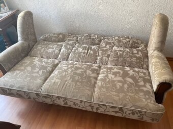 Pohovka, sedačka, sedací souprava - rozkládací - 2