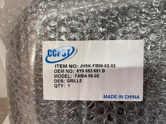 Fabia rv 00-04 prední maska - 2
