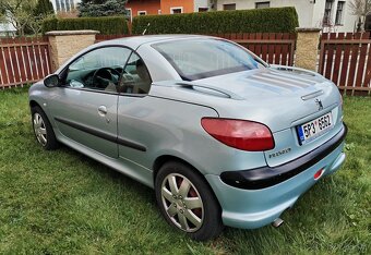 Peugeot 206cc, kabriolet, 2.0L - 2