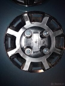 Škoda 105 120 125 130 poklice 2ks cerne - 2