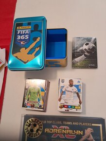 Fotbalové karty FIfa 365 a Adrenaly + box, složka - 2