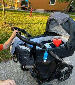 Kočárek Baby design HUSKY +autosedačka s adaptéry - 2