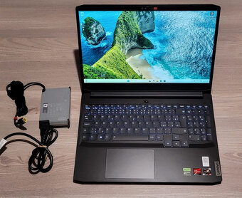 Lenovo,Ryzen 5-5500H 4/8x 4,20GHz, 24GB DDR4, 512GB SSD, RTX - 2