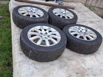 Alu kola Opel Astra H 5x110 6,5x16 205/55r16 zimní - 2