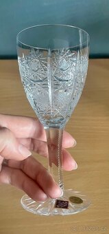 Broušené skleničky-likérky,Bohemia Crystal - 2