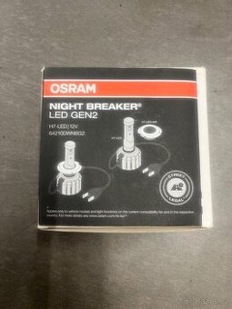 Osram H7 LED legální 6000k sada - 2