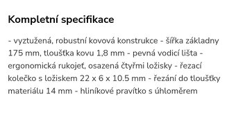 Řezačka obkladů a dlažeb - 2