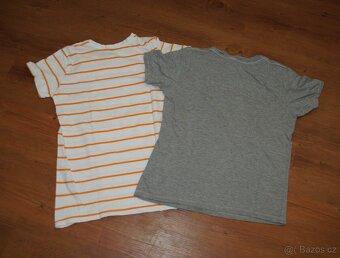 Chlapecká trička Y.F.K a H&M - vel. 134- 140 - 2