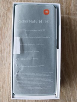 Xiaomi redmi note 14 5g - 2