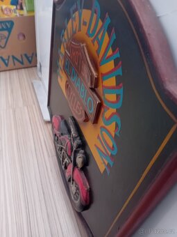 Obraz motocyklu motorky Harley Davidson - 2