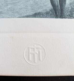 Umělecký list s tiskem+Dvojstránka časopis,císařFJ - 2