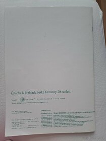 Čítanka k přehledu české literatury 20.století - 2