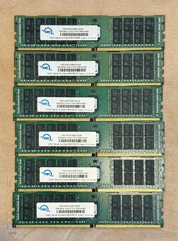 192GB RAM kit 6 x 32GB, DDR4 ECC, RDIMM, frekvence 2933 Mhz - 2