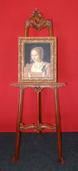 Nový vyřezávaný malířský stojan - 2