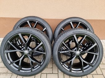 22″ 5×112 VW TOUAREG R “ESTORIL” + 285/35R22 CONTINENTAL zim - 2