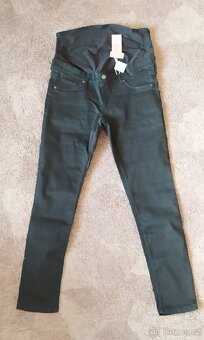 DÁM-N82_Těhotenské černé rifle (vel. 42) - 2