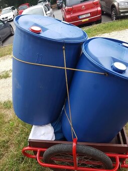 Plastový sud na vodu 200L - 2