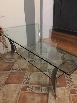 Prodám skleněný konferenční stolek - 2