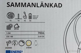 LED solární lampa Ikea - 2