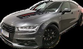 Černé, Chromové logo na vozy Audi - 2