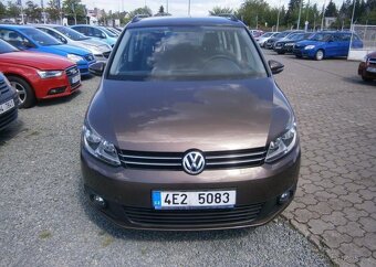 Volkswagen Touran 1.6TDi CZ,1.maj,serviska,2x ko nafta - 2