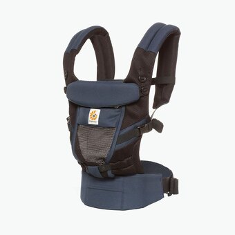 Nosítko ErgoBaby Adapt COOL AIR MESH - RAVEN - 2