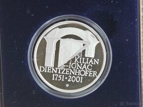200 Kč 250. výročí úmrtí Kiliána Ignáce Dientzenhofera - 2