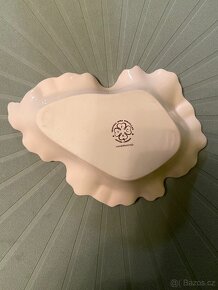 Popelník z růžového porcelánu - 2