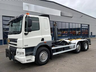 DAF CF 85 460 6x2 / Nosič kontejnerů Palfinger / Jen 209tkm - 2